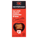 Kent & Fraser Gluten-Free Hot Chilli Pepper Coriander Lime Cheese Wafer