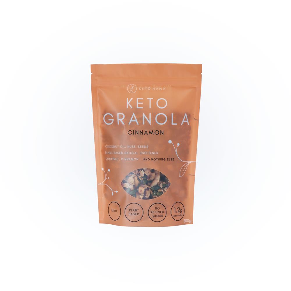Keto Hana - Cinnamon Keto Granola