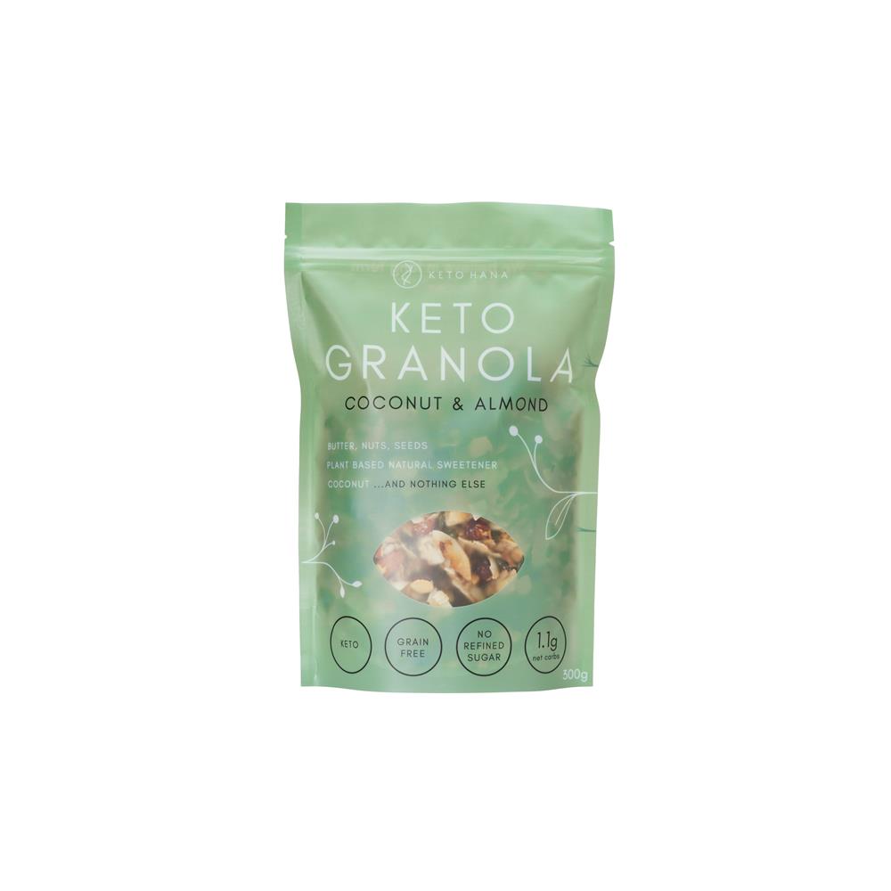 Keto Hana - Coconut & Almond (Original Butter) Keto Granola