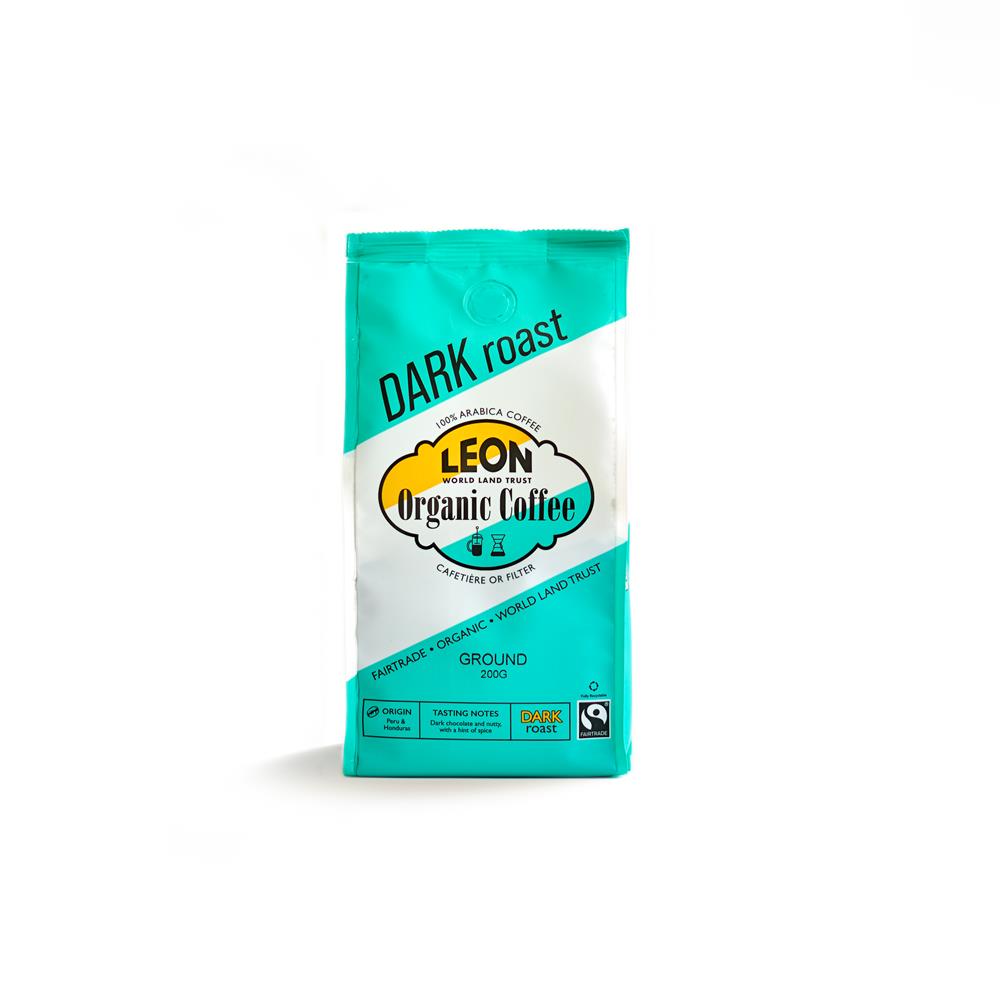 LEON - Dark Roast Ground Coffee 200g