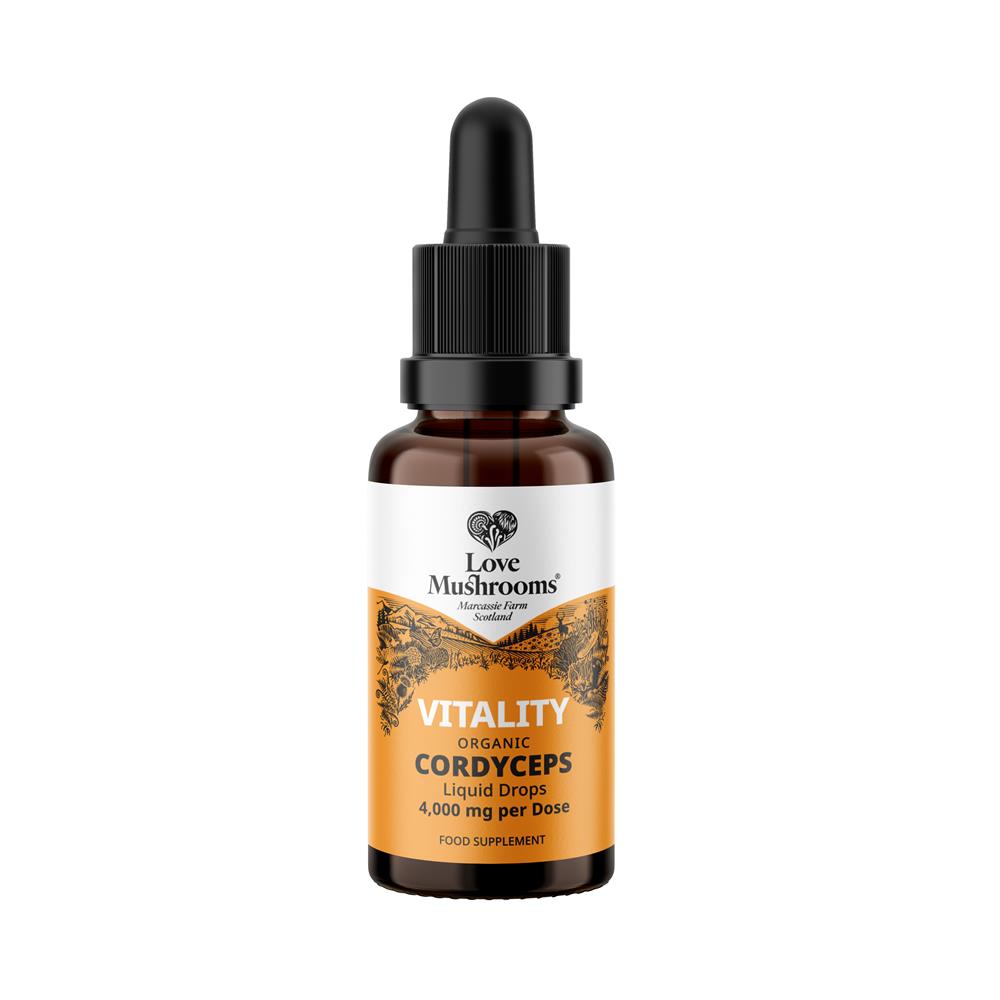 Love Mushrooms - Organic Cordyceps Liquid Drops 30ml