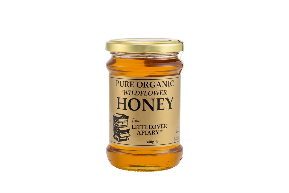 Littleover Apiaries - Organic Wildflower Clear Honey 340g