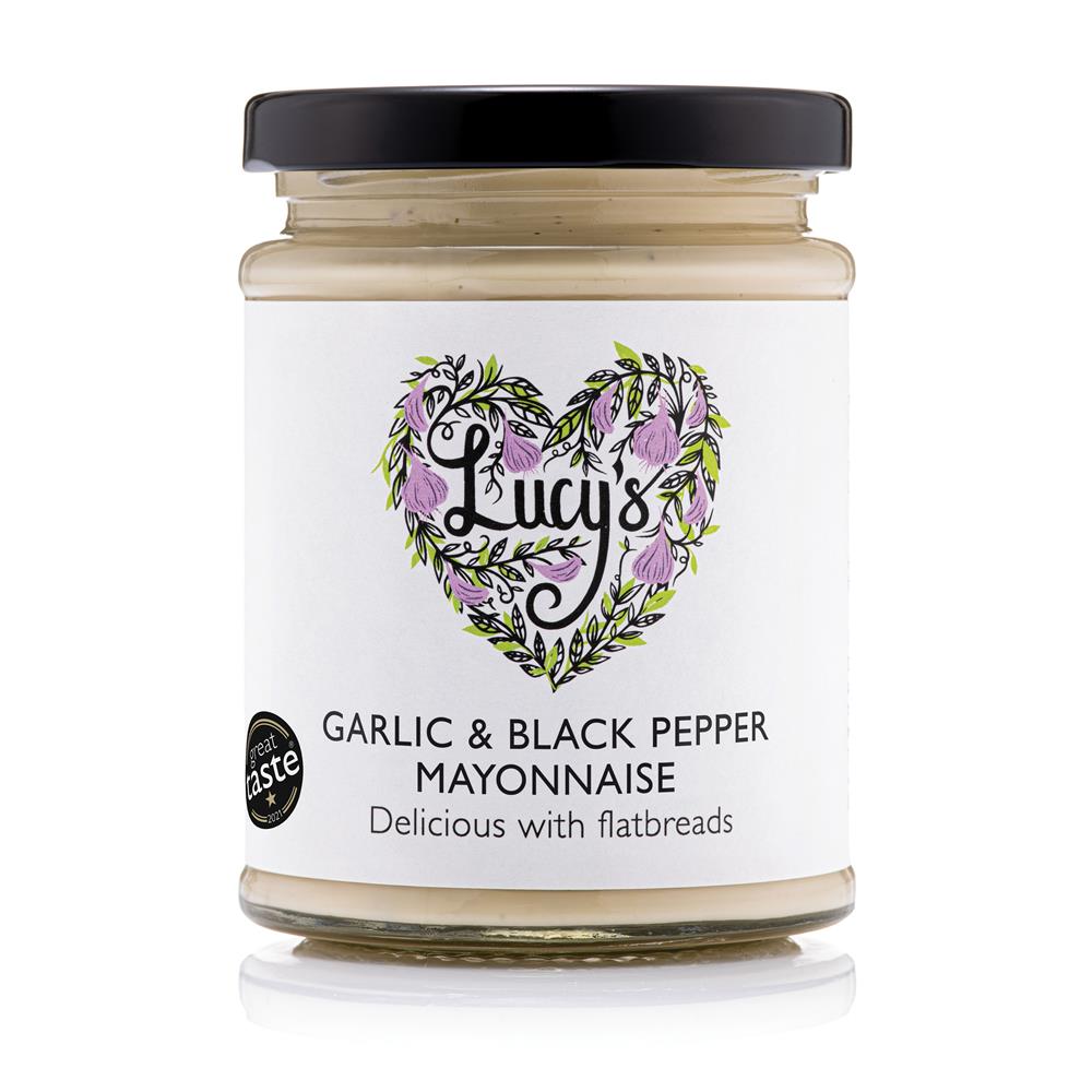 Lucy's Roasted Garlic and Black Pepper Mayonnaise