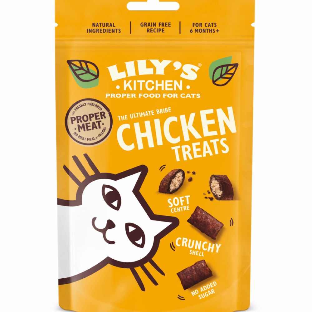 Lily's Kitchen - Chicken Pillow Treats for Cats