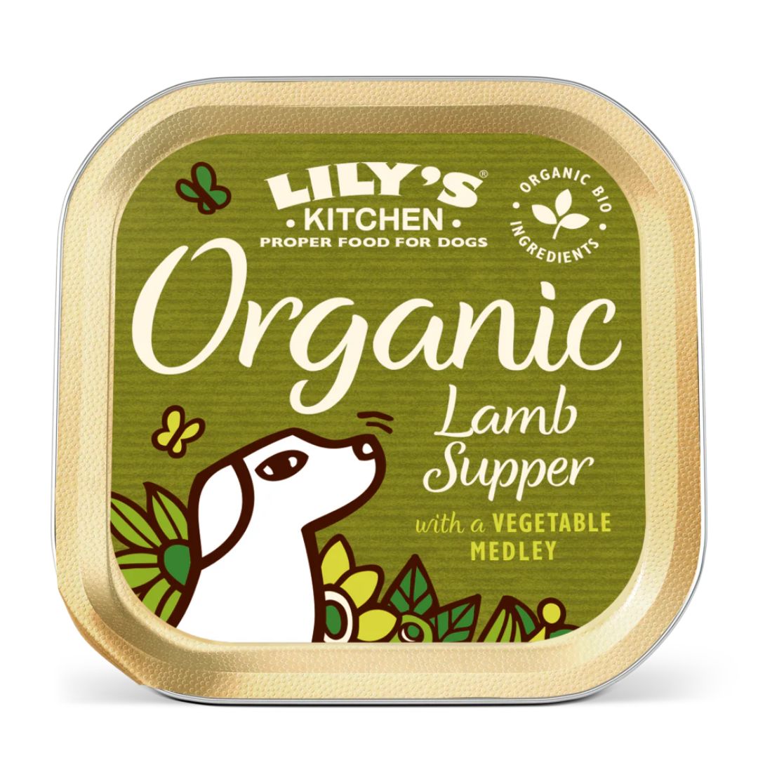Lily's Kitchen - Organic Lamb Supper for Dogs