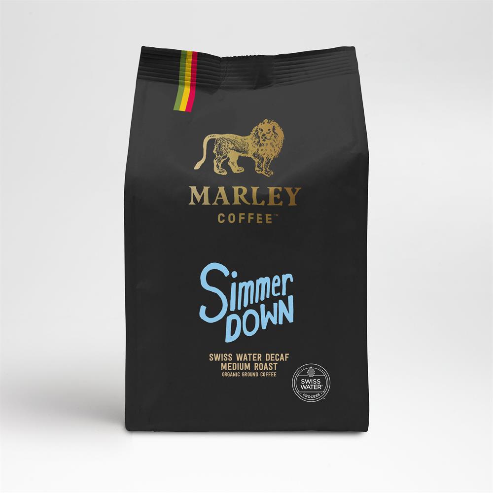 Marley Coffee - Swiss Water Process (Chemical Free) Decaffeinated Organic Coffee 227g