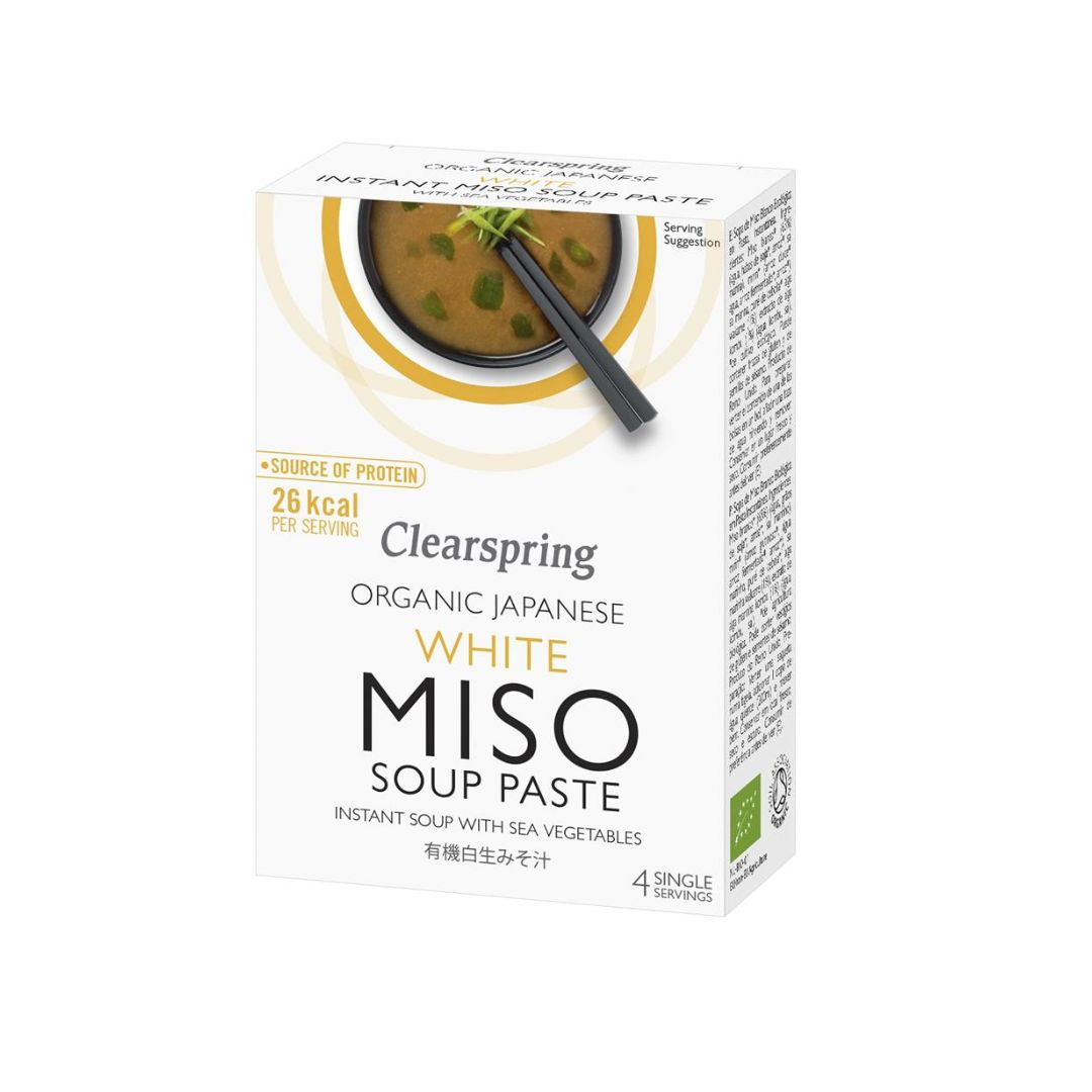 Clearspring Organic Japanese Instant White Miso Soup Paste