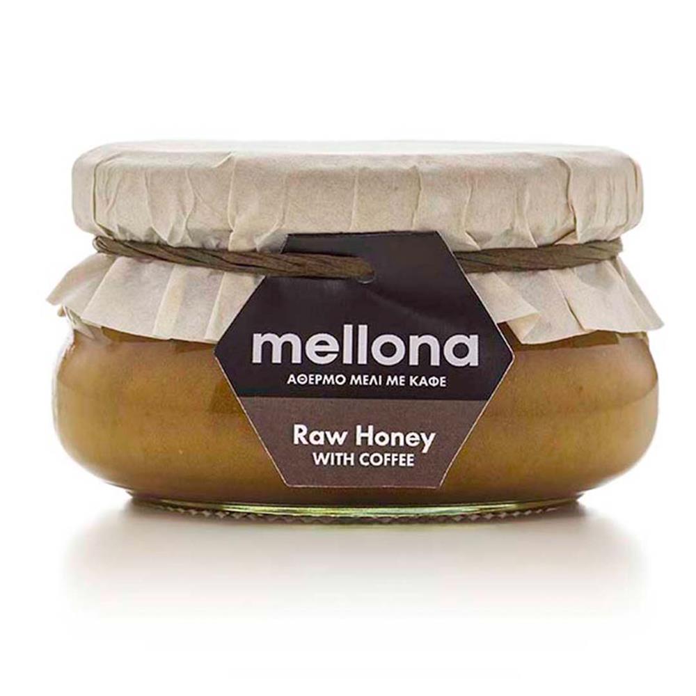 Mellona - Cypriot Raw Honey with Coffee 230g