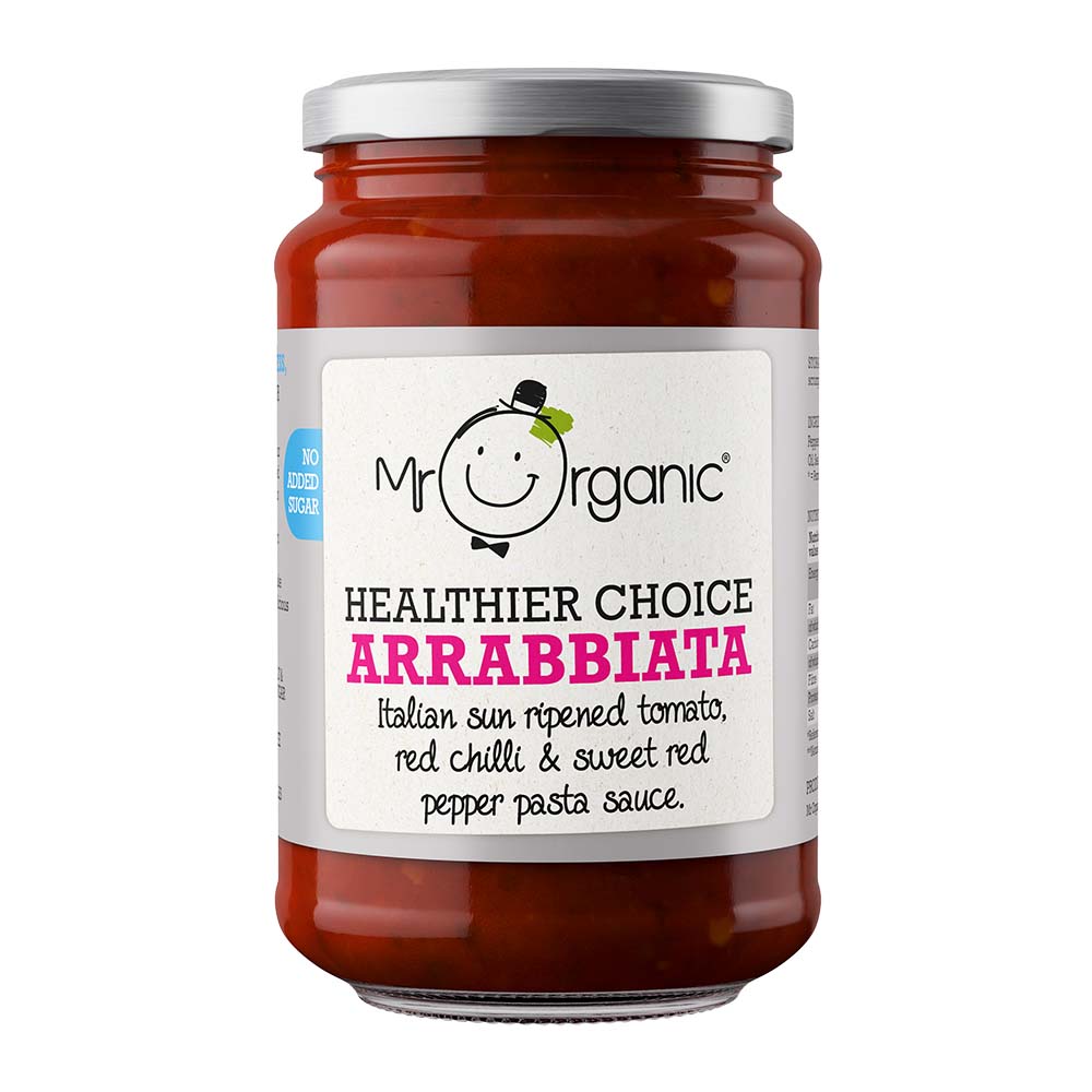 Mr Organic Healthier Choice Arrabbiata Pasta Sauce