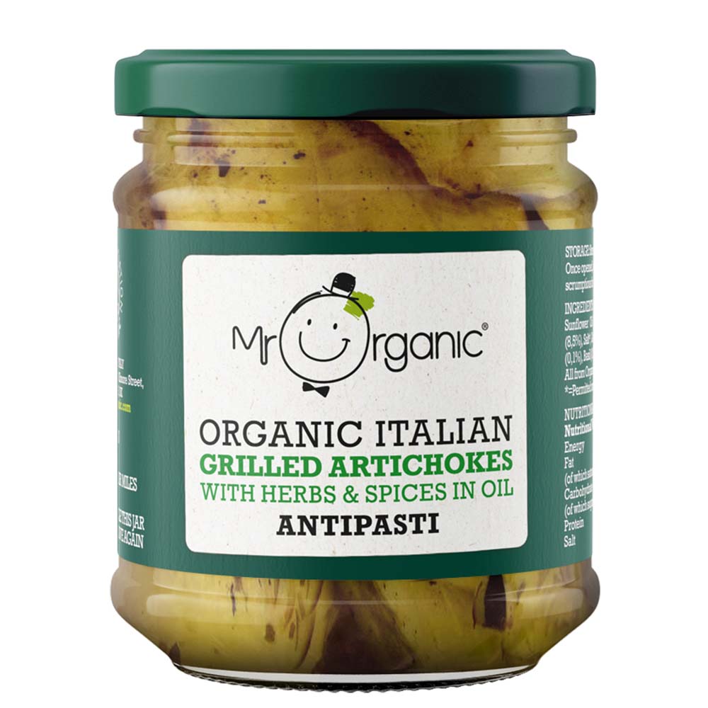 Mr Organic Grilled Artichoke Antipasti