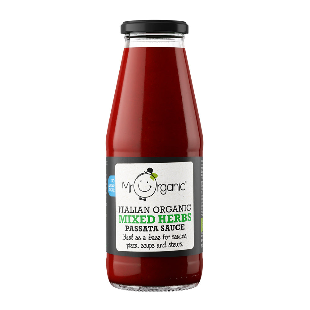 Mr Organic Mixed Herbs Passata Sauce