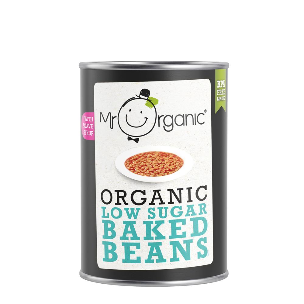 Mr Organic Low Sugar Baked Beans