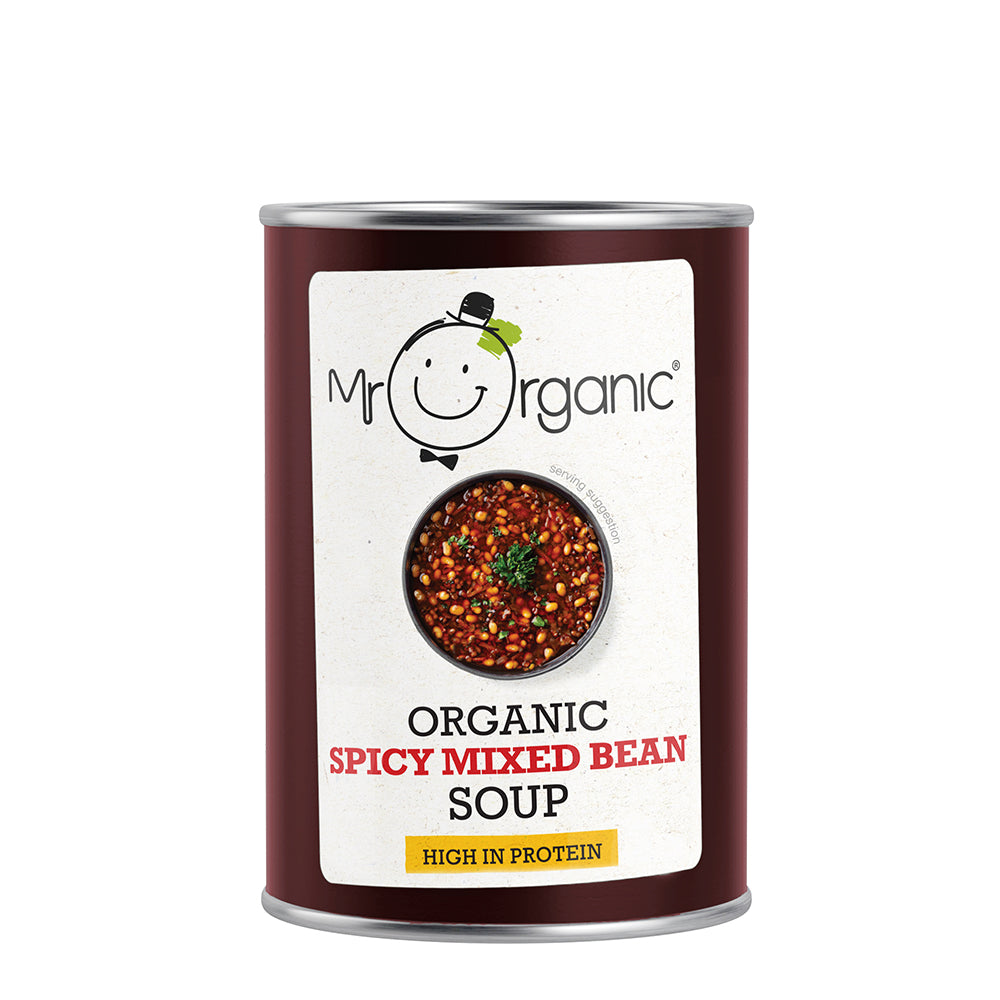 Mr Organic Spicy Mixed Bean Soup