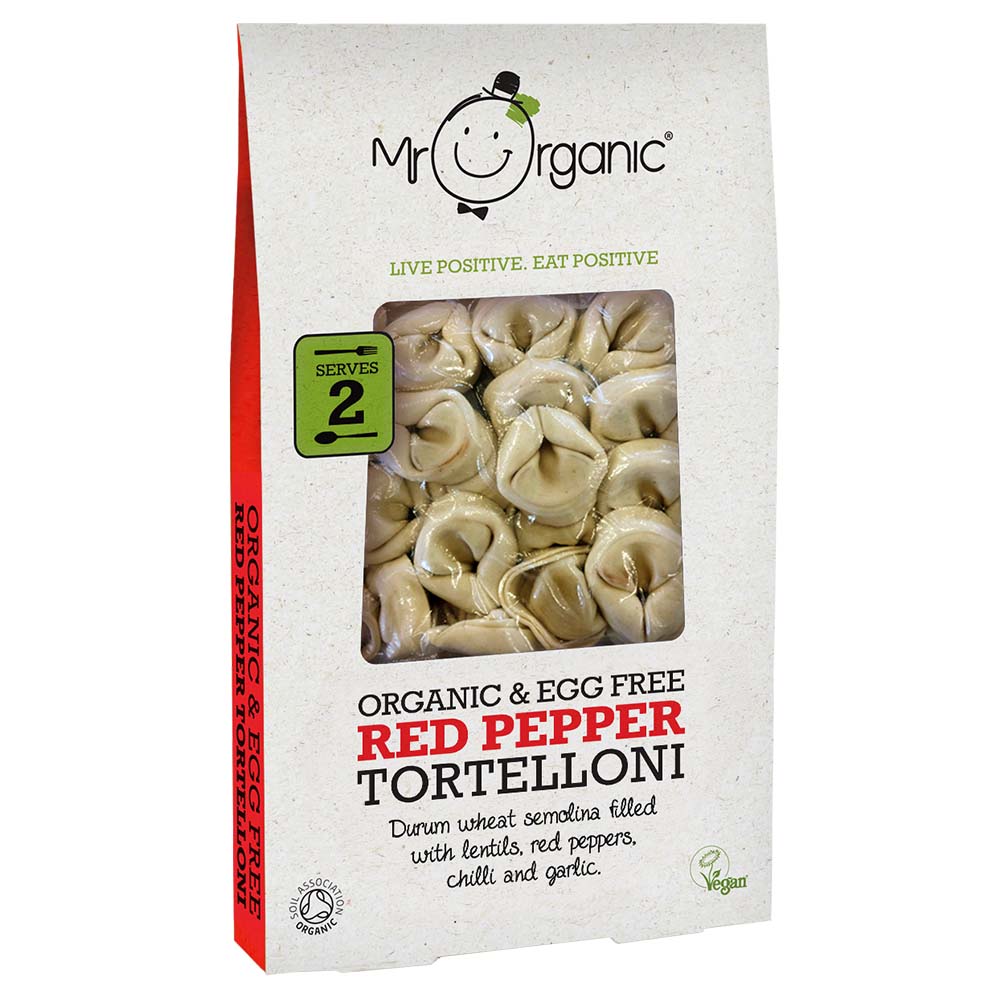 Mr Organic Red Pepper Tortelloni