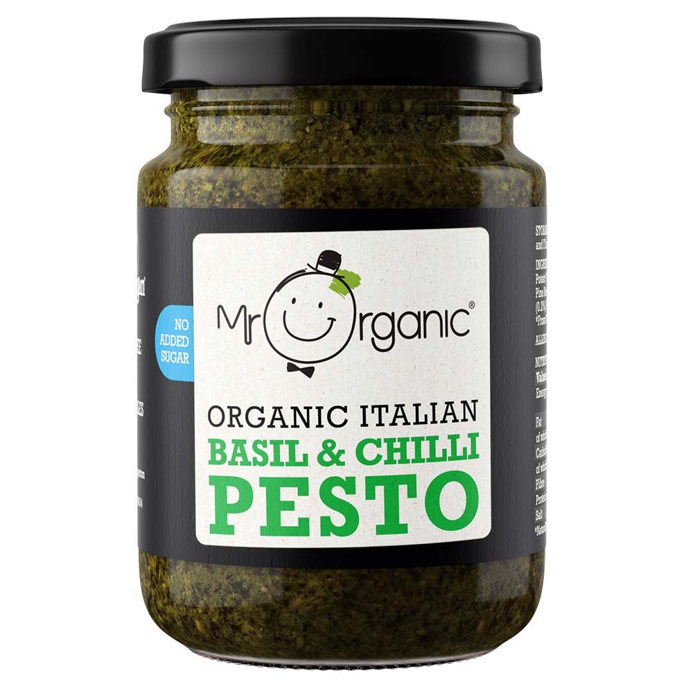 Mr Organic Basil & Chilli Pesto