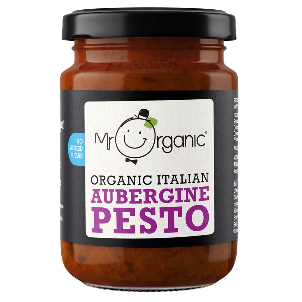 Mr Organic Aubergine Pesto