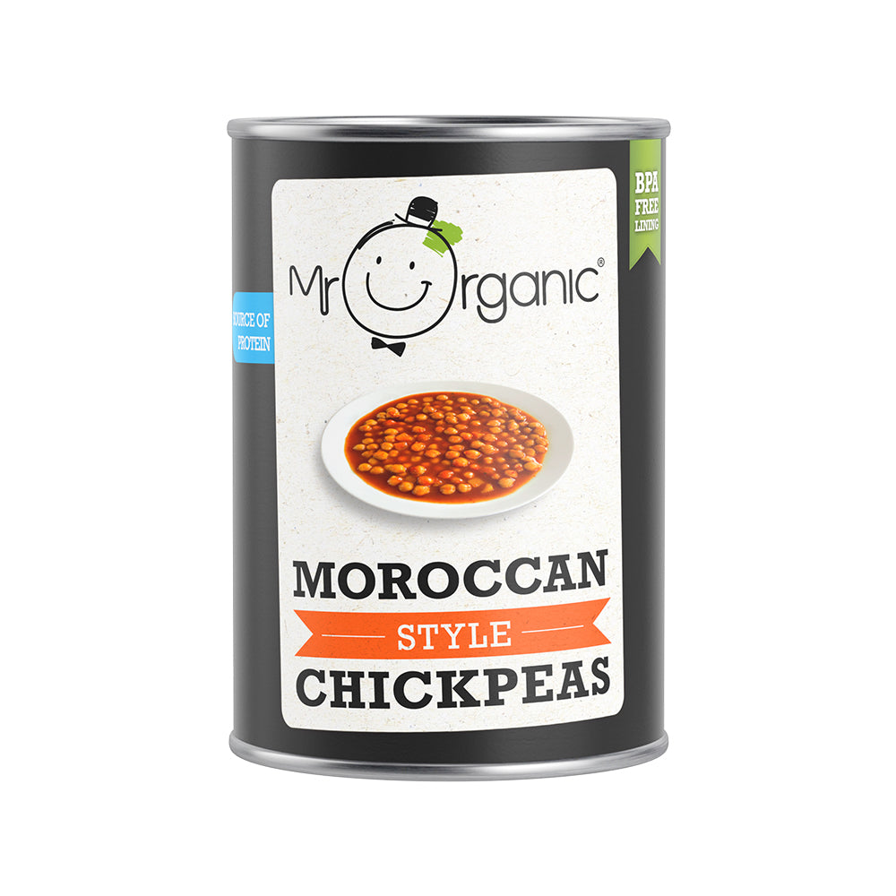 Mr Organic Moroccan Style Chickpeas