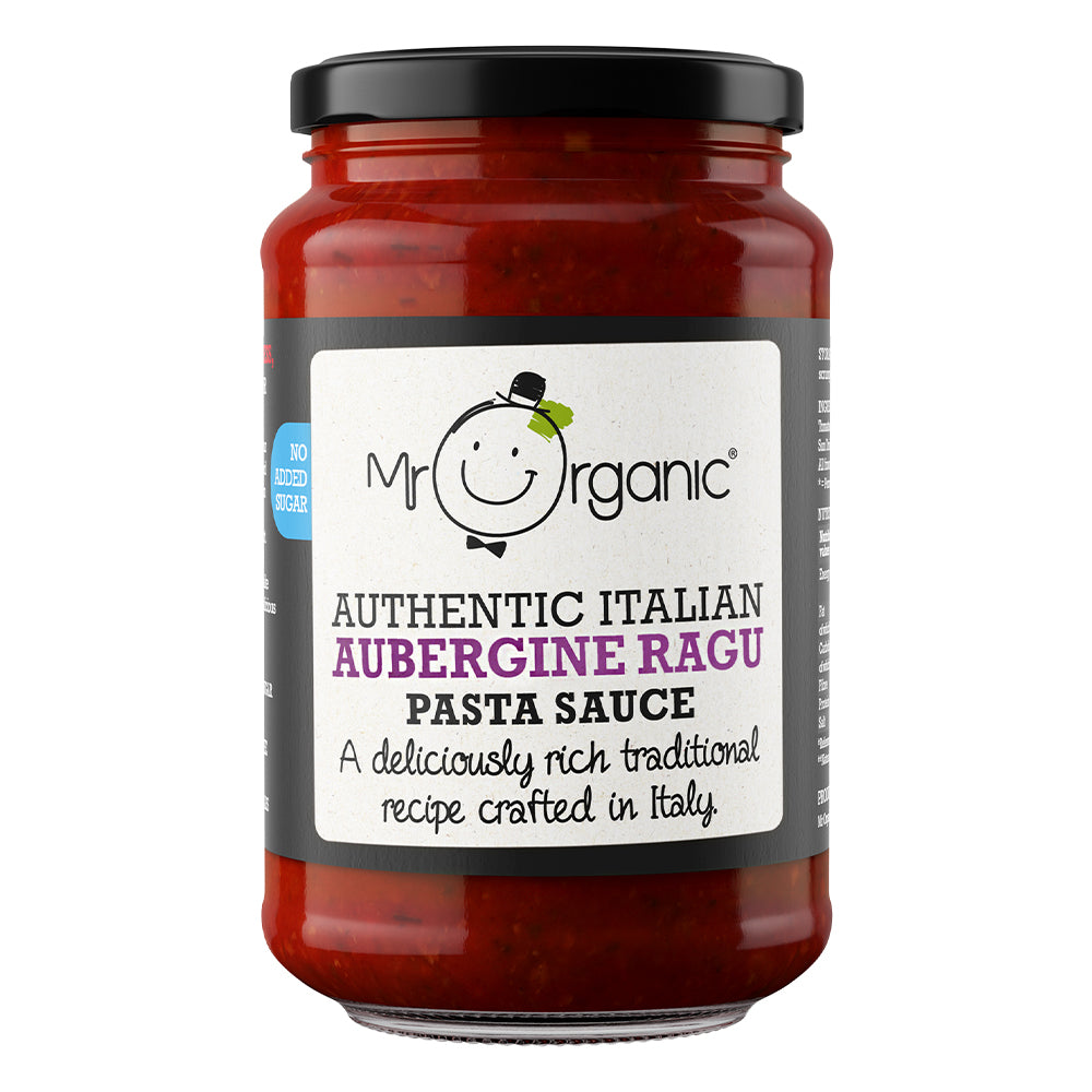 Mr Organic Aubergine Ragu Pasta Sauce