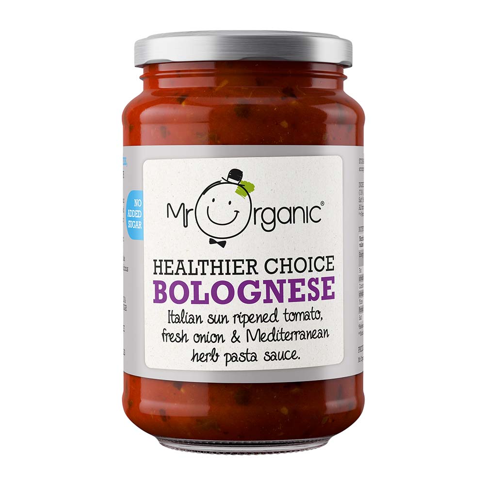 Mr Organic Healthier Choice Bolognese Pasta Sauce