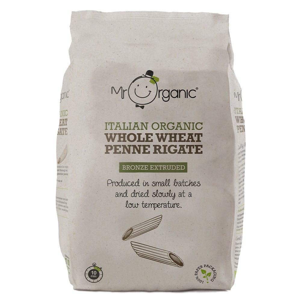 Mr Organic Whole Wheat Penne Pasta