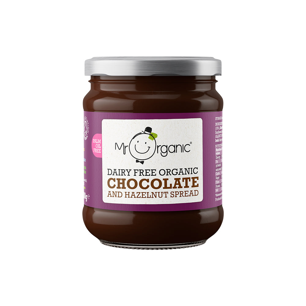 Mr Organic Dairy Free Organic Chocolate & Hazelnut Spread