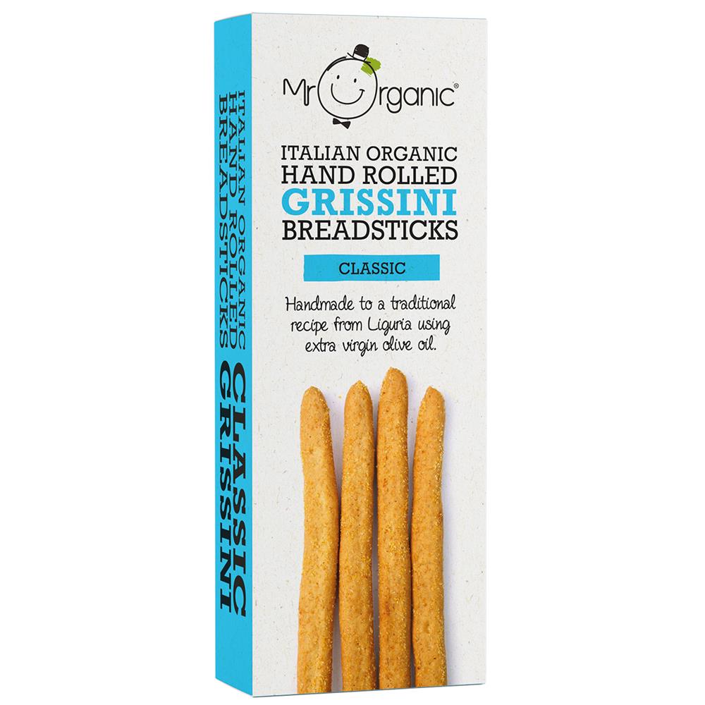 Mr Organic Classic Grissini Breadsticks