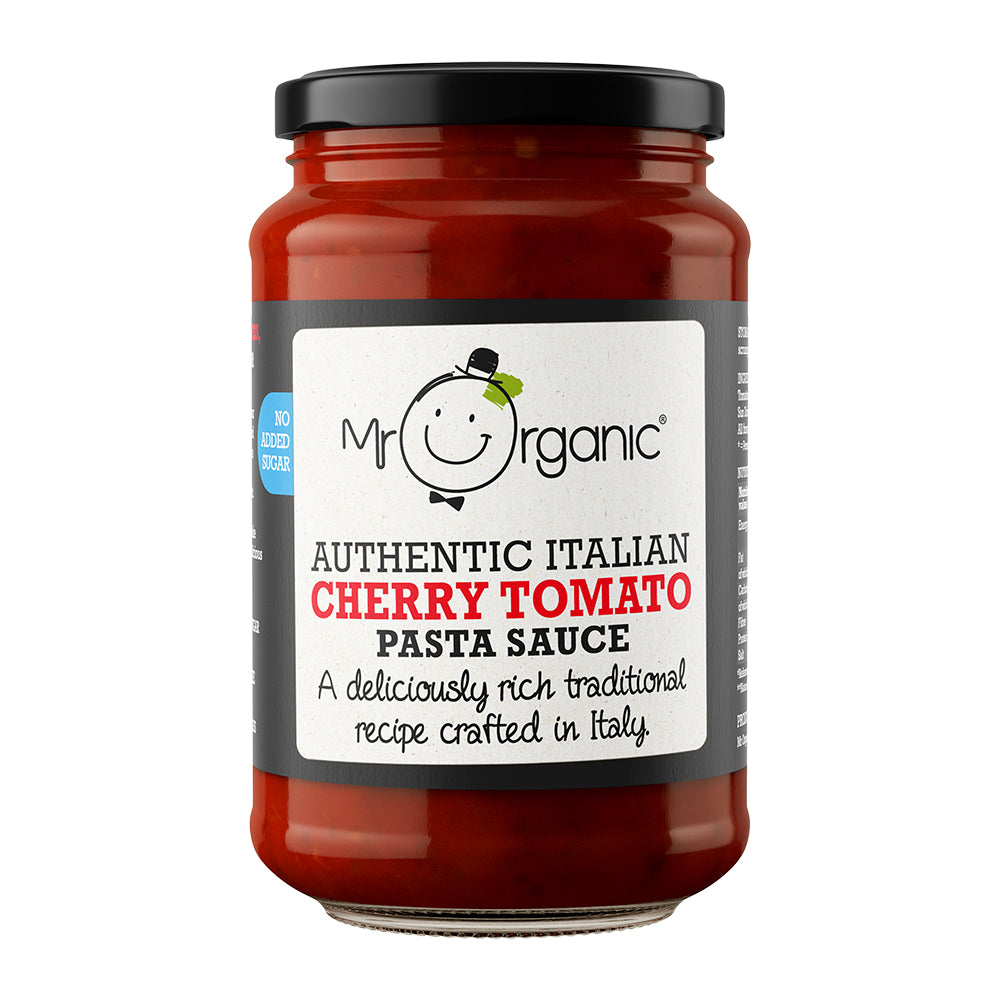 Mr Organic Authentic Italian Cherry Tomato Pasta Sauce