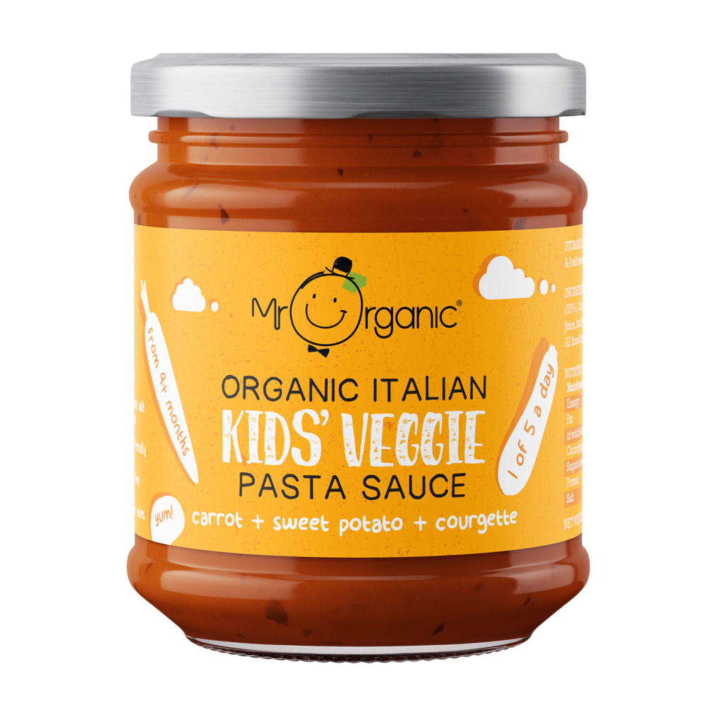 Mr Organic Kids Sauce with Carrot, Sweet Potato & Courgette