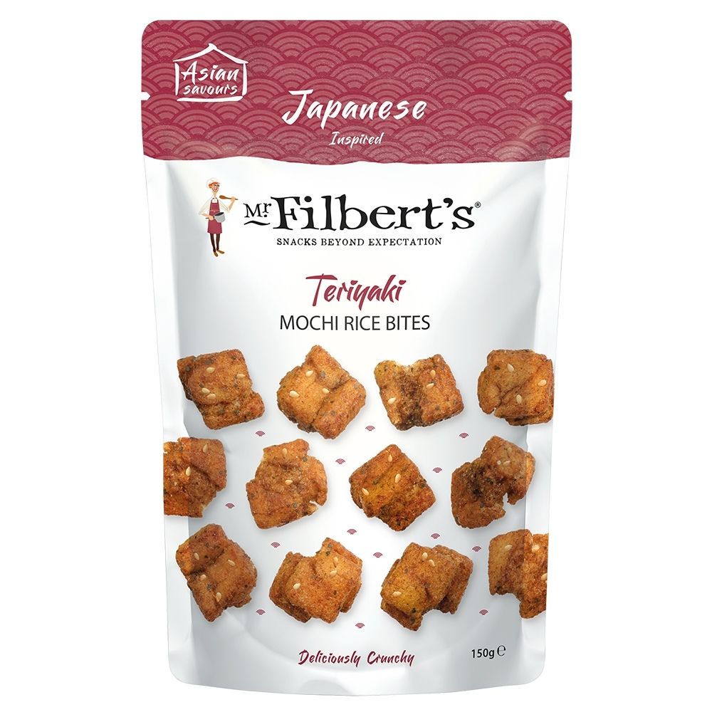Mr Filberts - Teriyaki Mochi Rice Bites 150g
