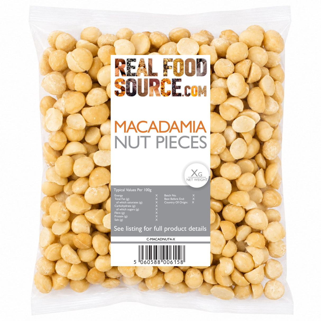 Macadamia Nut Pieces