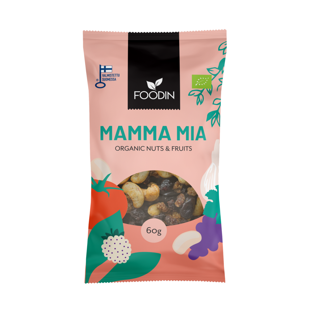 Foodin Organic Nuts & Fruits Mamma Mia