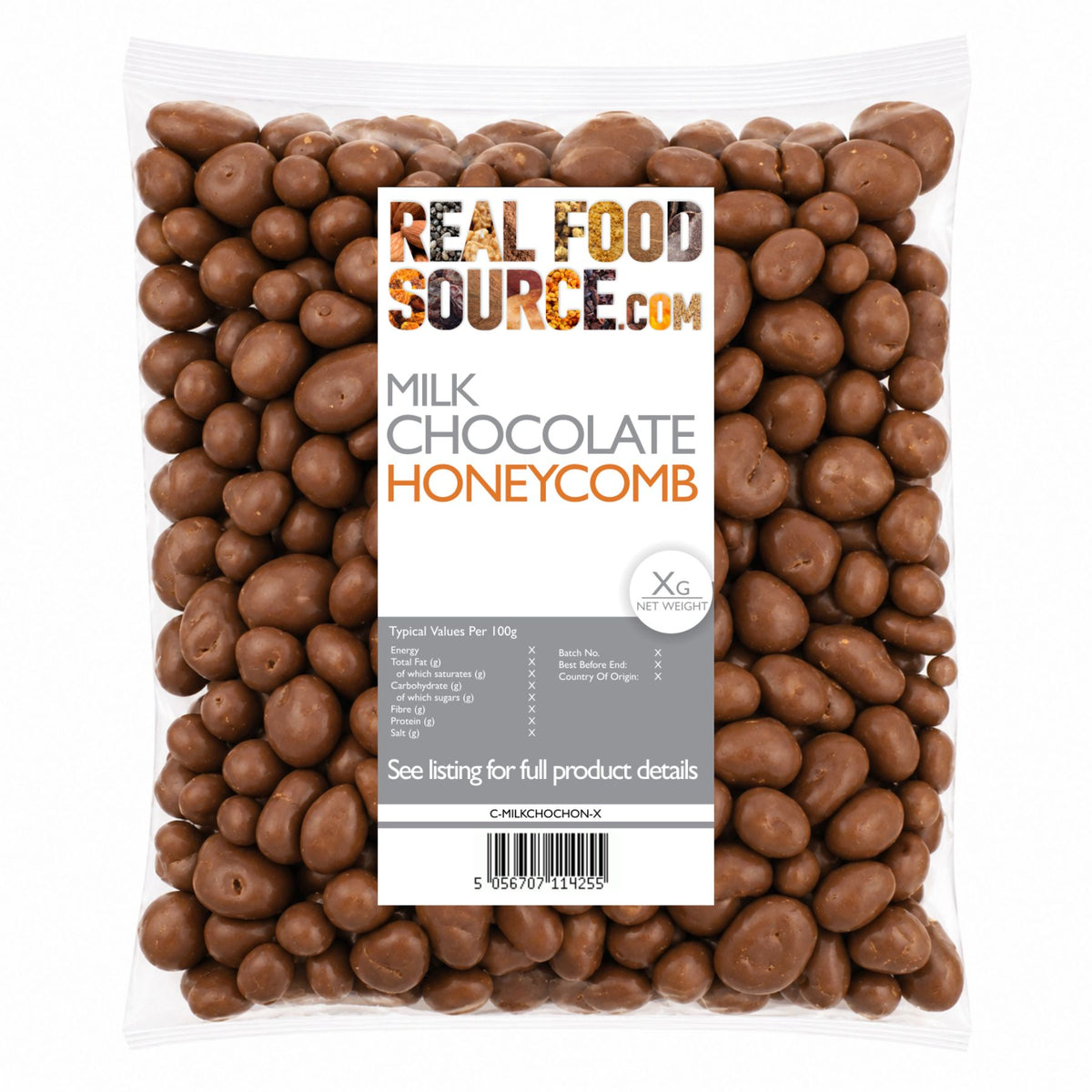 Milk Chocolate Honeycomb Bites