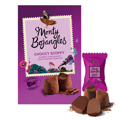 Monty Bojangles - Choccy Scoffy Cocoa Dusted Truffles Gift Carton