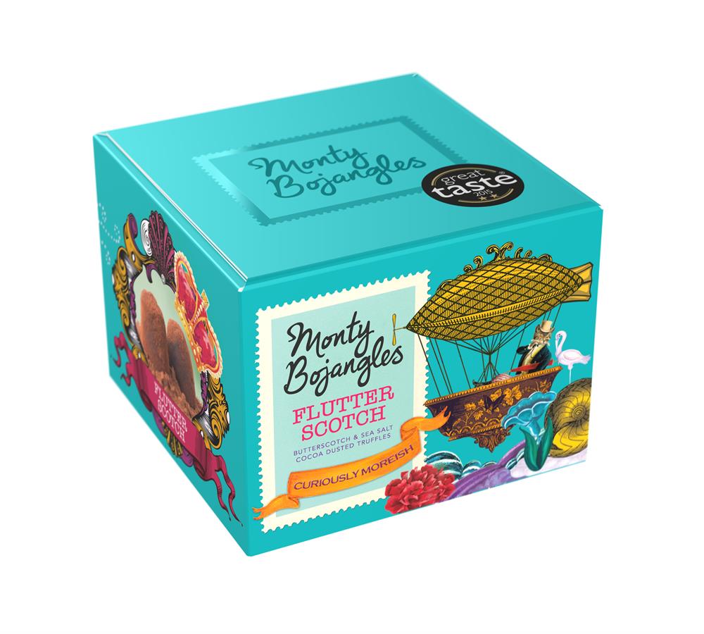 Monty Bojangles - Flutter Scotch Cocoa Dusted Truffles