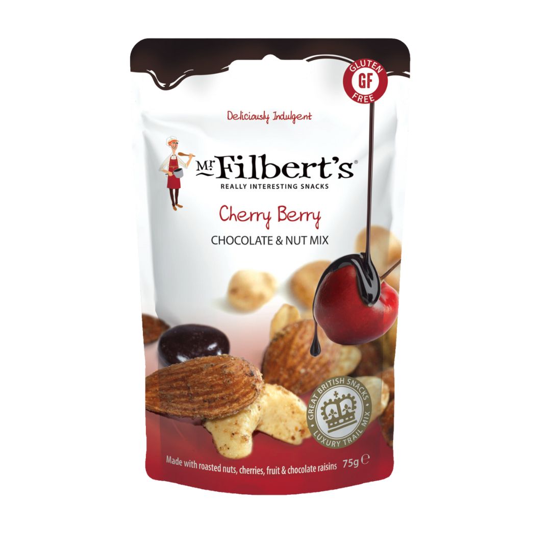 Mr Filbert's Cherry Berry Chocolate Nut Mix