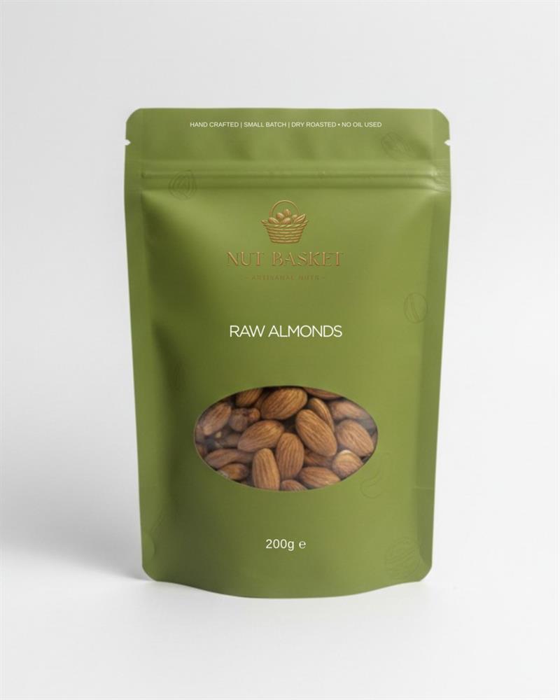 Nut Basket - Raw Almonds 200g