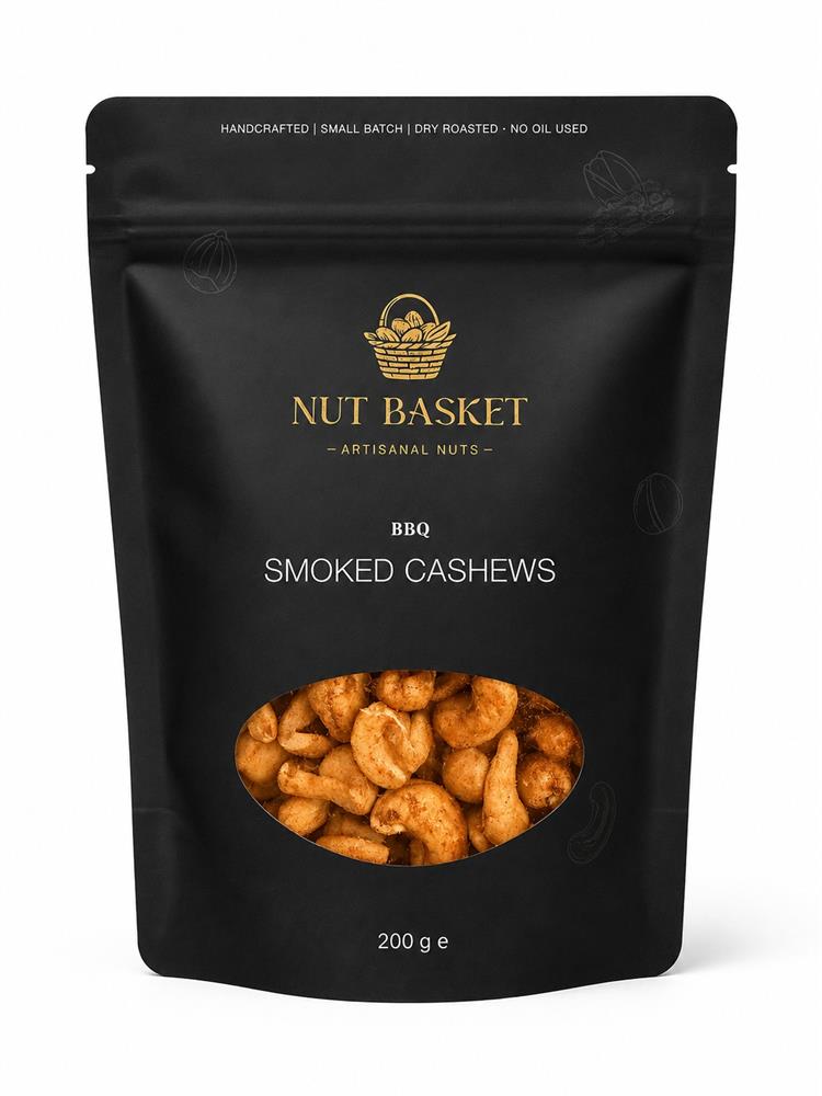 Nut Basket - BBQ Smoked Cashews 200g