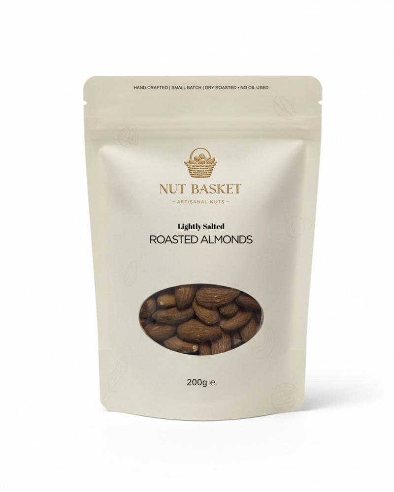 Nut Basket - Lightly Salted Roasted Almonds 200g