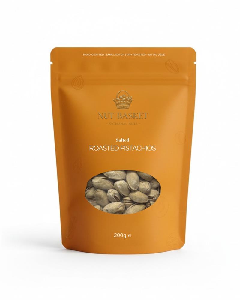Nut Basket - Salted Roasted Pistachios 200g