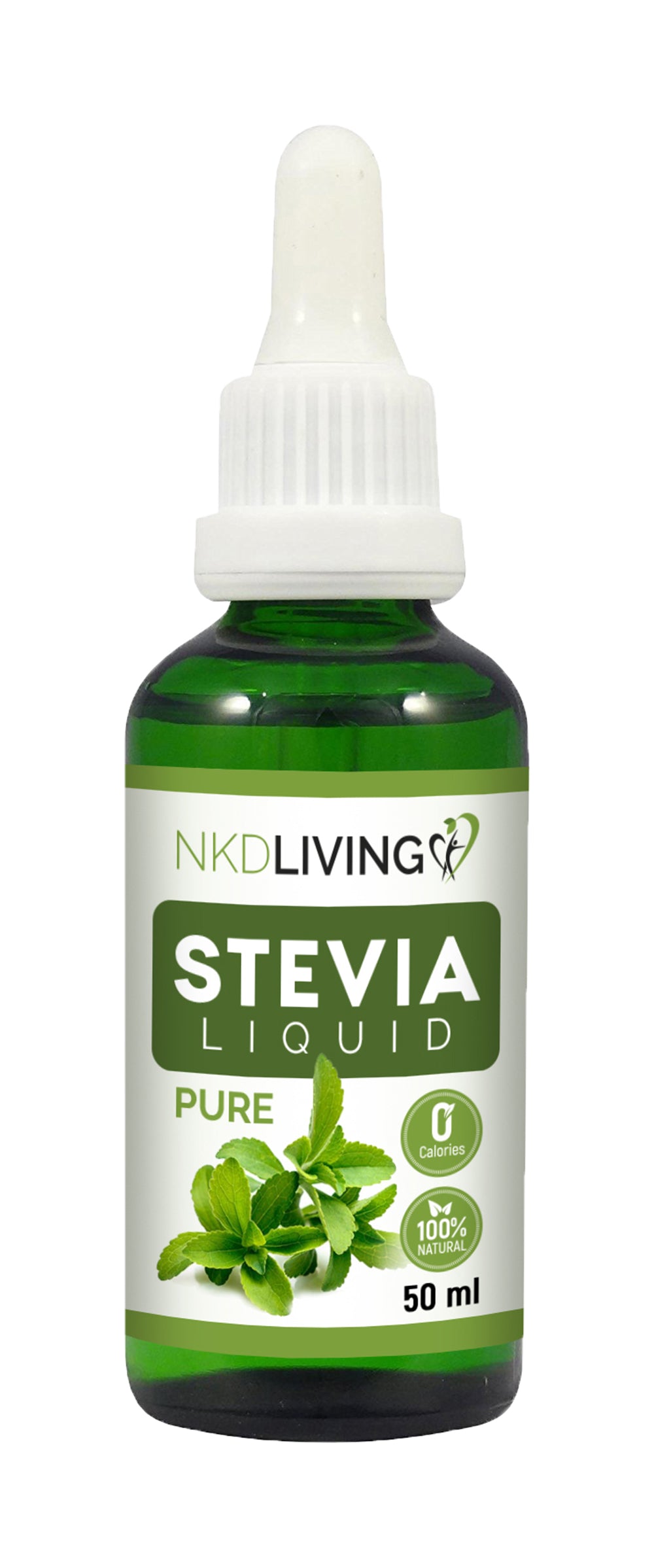 NKD Living - 100% Natural Stevia Liquid Pure Sweetener 50ml ...