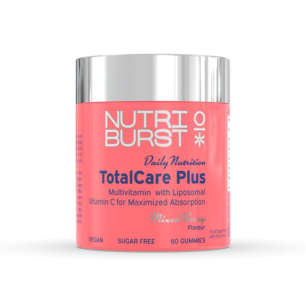 Nutriburst - TotalCare Plus Multivitamin Vegan Sugar Free - 60 Gummies