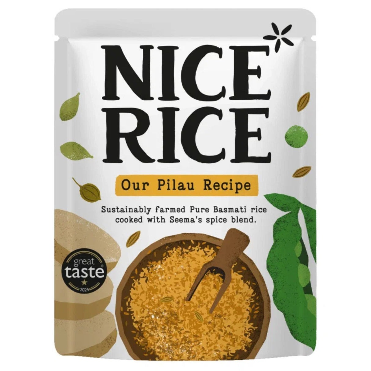 Nice Rice - Pilau Microwave Rice 500g (2x250g)