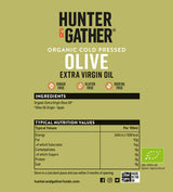 Hunter & Gather Organic Extra Virgin Olive Oil