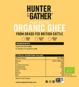 Hunter & Gather Organic British Grass-fed Ghee