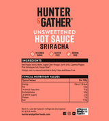 Hunter & Gather Unsweetened Hot Sauce Squeezy