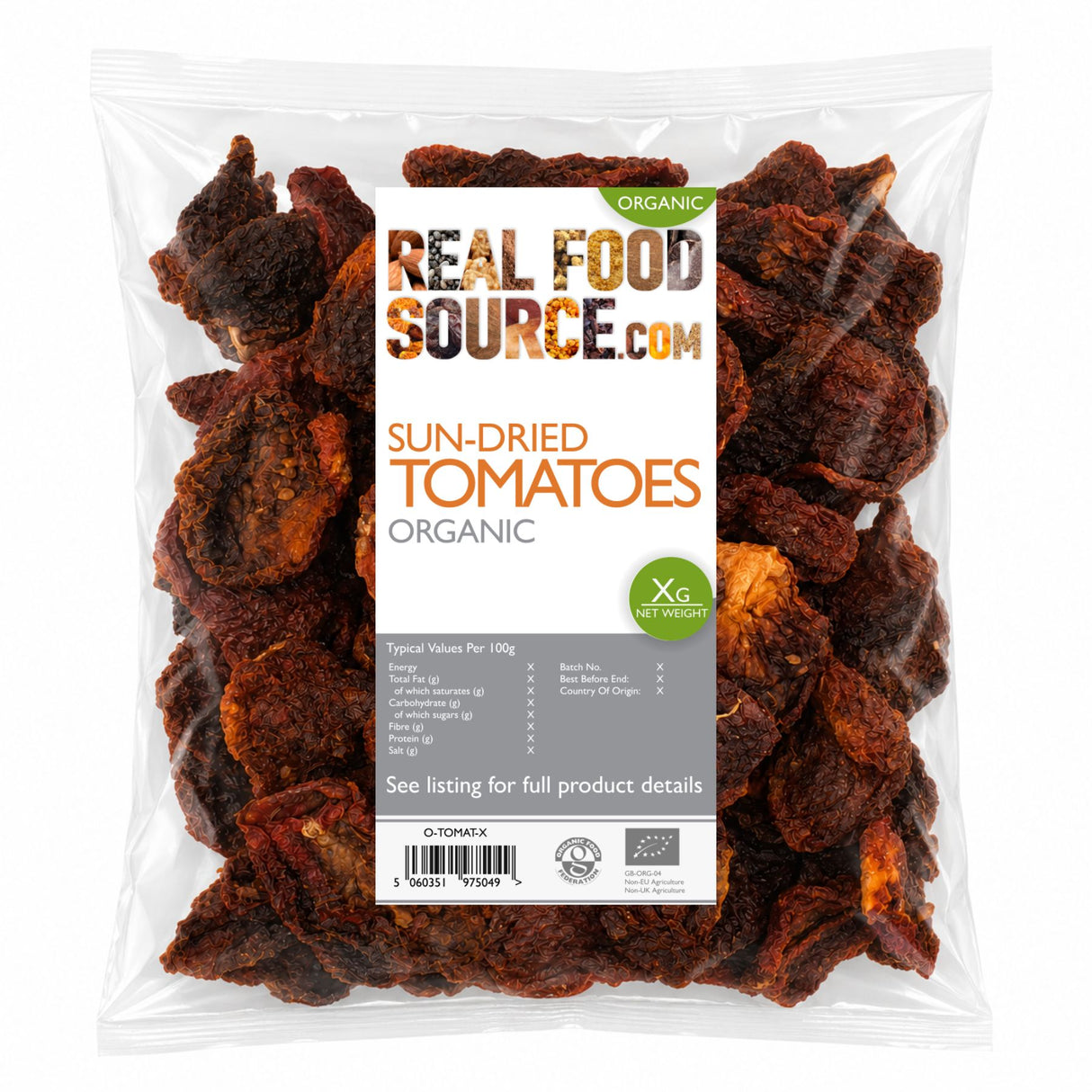 Sun-Dried Tomatoes, Organic