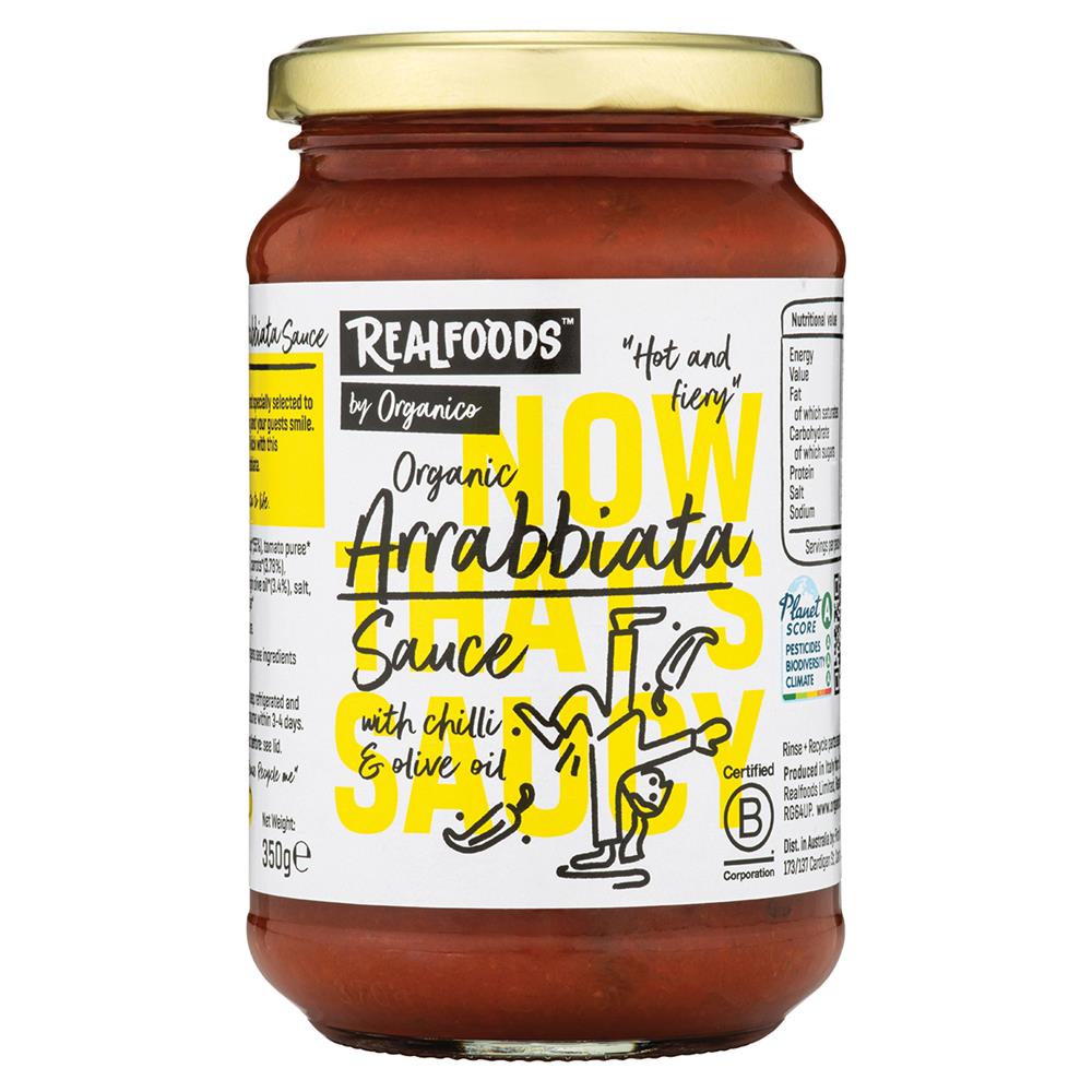 Organico Organic Arrabbiata Sauce