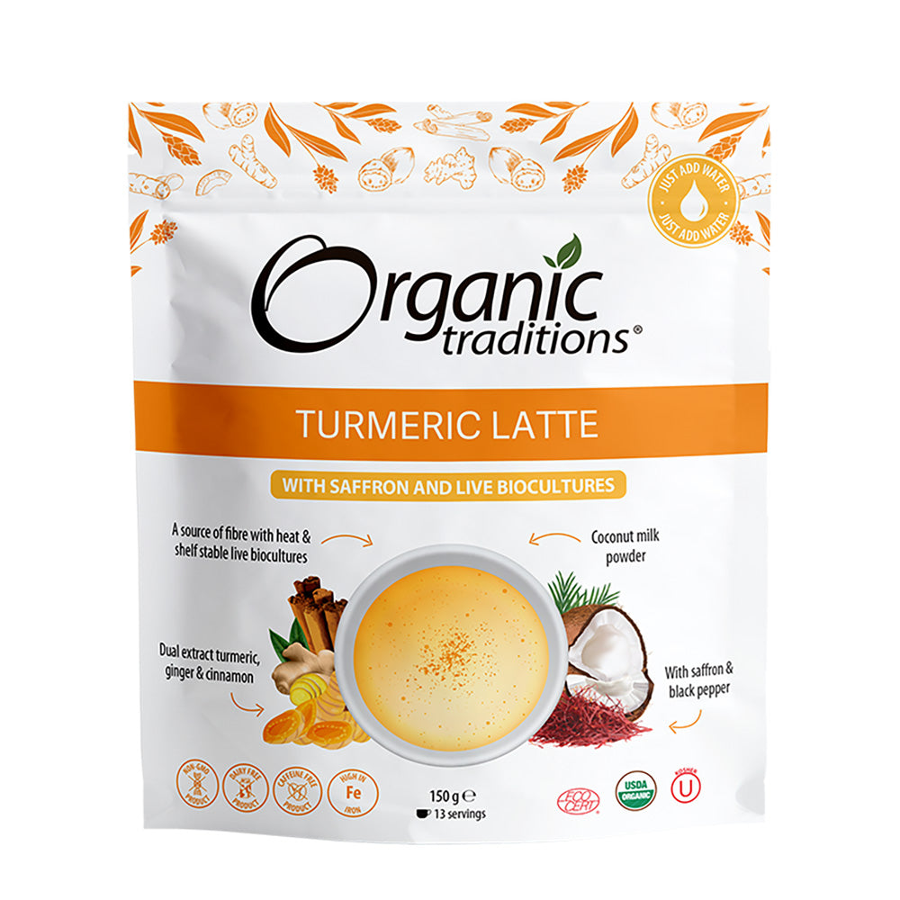 Organic Traditions - Organic Turmeric Latte