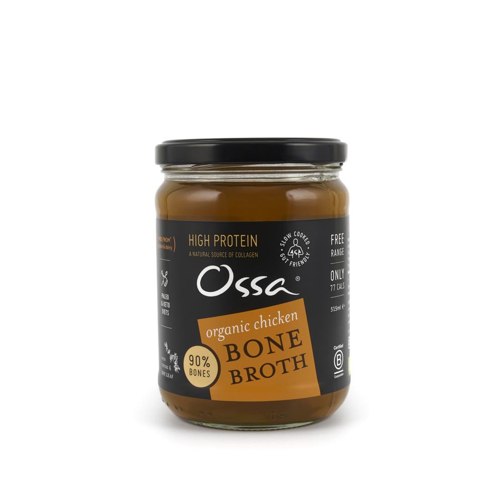Ossa Organic - Organic Chicken Bone Broth Ambient 515ml)