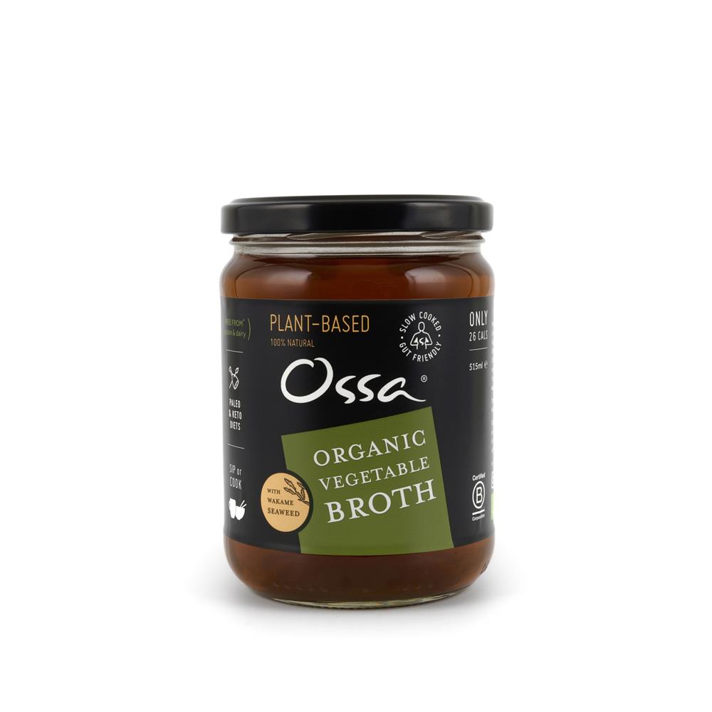 Ossa Organic - Organic Vegetable Broth Ambient Large 515ml